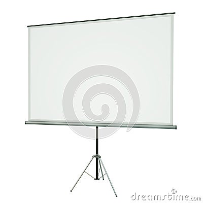 Projection Screen Stock Photo