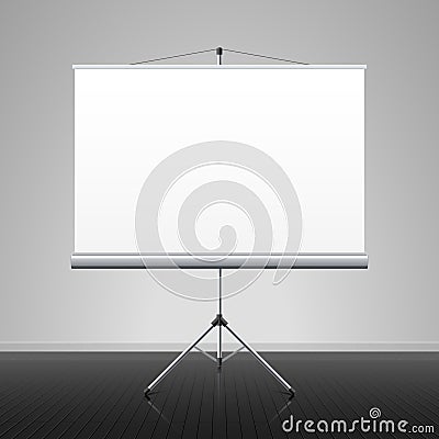 Projection screen Vector Illustration