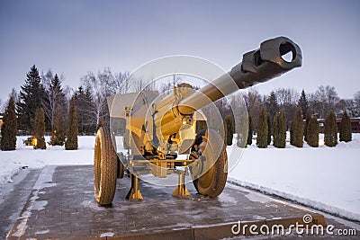 Implement on the Prokhorovka field in Prokhorovka village Belgorod region Russia Editorial Stock Photo