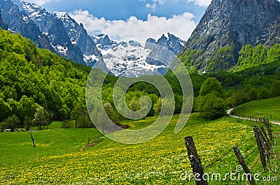 Prokletije Mountain, Montenegro Stock Photo