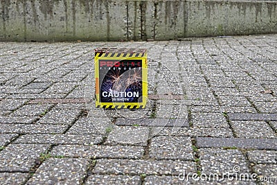 Proline Fireworks Caution 25 Shots At The Street Of Amsterdam 2019 Editorial Stock Photo