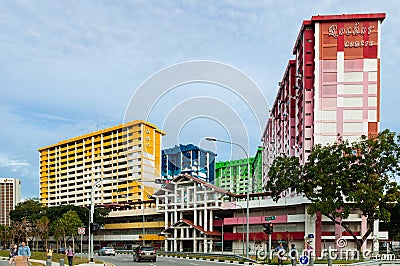 Prominent landmark of Rochor Centre Editorial Stock Photo