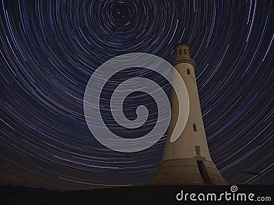 Lighthouse Ulverston Hoad Monument Stock Photo