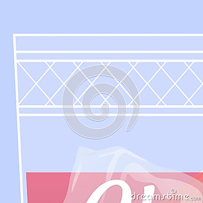 Promoting cleanliness, the image showcases an empty shelf, symbolizing organization and minimalism Stock Photo