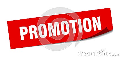 promotion sticker. Vector Illustration