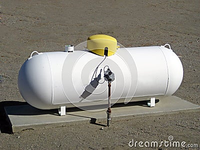 Propane tank Stock Photo