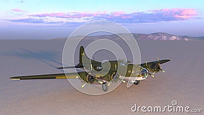 Propeller fighter Stock Photo