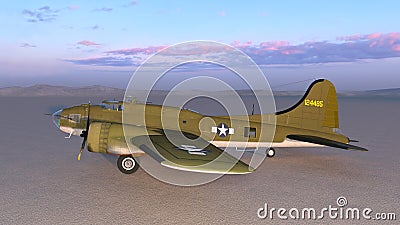 Propeller fighter Stock Photo