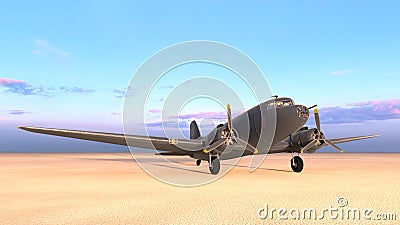 Propeller fighter Stock Photo