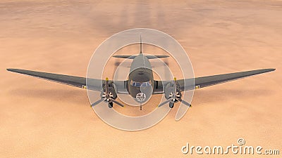 Propeller fighter Stock Photo