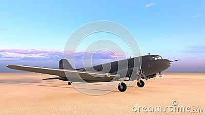 Propeller fighter Stock Photo