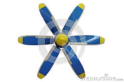 Propeller plane Stock Photo