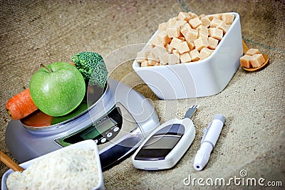 Proper nutrition - nutritional care Stock Photo