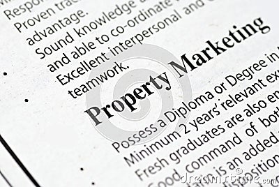 Property Marketing Stock Photos - Image: 33809023