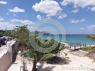 property, resort, sea, caribbean, beach, sky, arecales Editorial Stock Photo