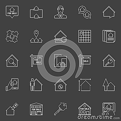 Property for sale icon Vector Illustration