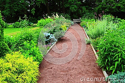 Prospect Garden Princeton University Stock Photo