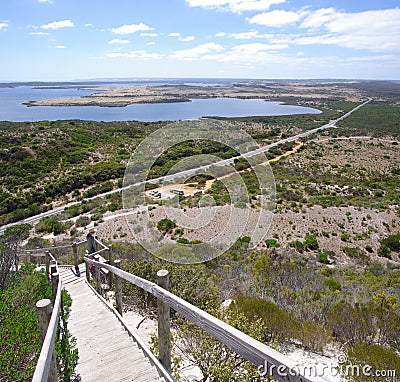 Prospect Hill Lookout Stock Photo