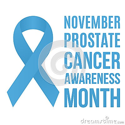 Prostate cancer awareness Vector Illustration