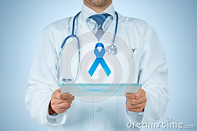 Prostate cancer prevention Stock Photo