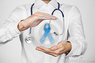 Prostate cancer prevention Stock Photo