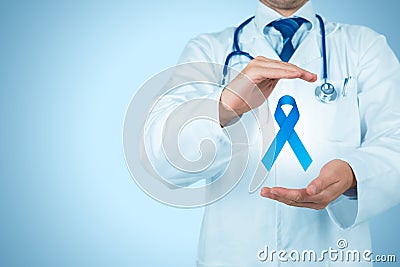 Prostate cancer prevention Stock Photo