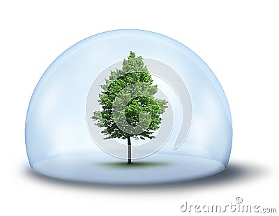 Protect environment concept Stock Photo