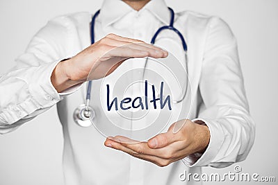 Protect health Stock Photo