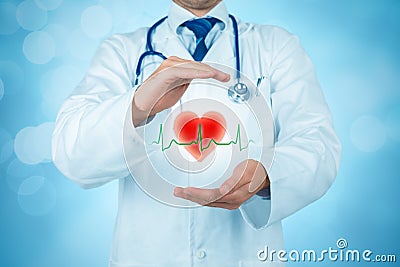 Protect health and healthcare Stock Photo