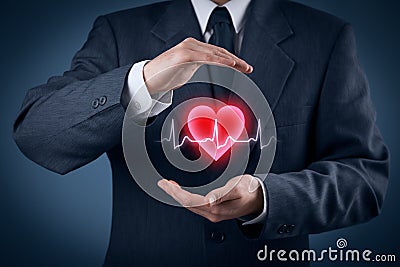 Protect health healthcare Stock Photo