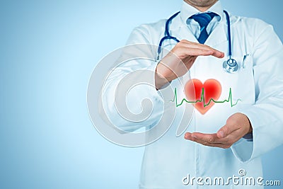 Protect health and healthcare Stock Photo