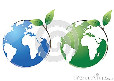 Protect the planet Vector Illustration