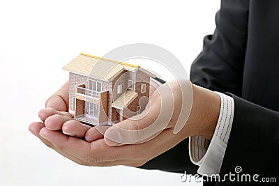 Protect your home, real estate, Stock Photo