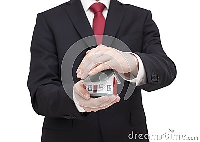 Protect Your House Stock Photo