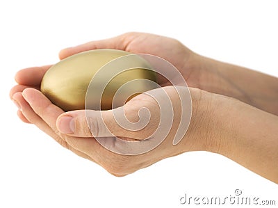 Protect Your Nest Egg Investment Stock Photo