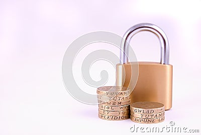 Protecting your Finances Stock Photo