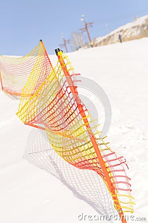 Protection fence Stock Photo