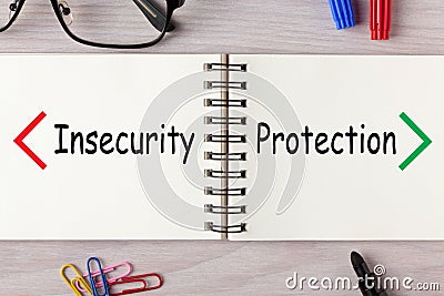 Protection Insecurity Concept Stock Photo