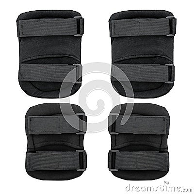 Protection for the knees and elbows Stock Photo