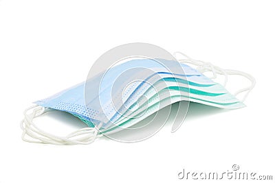 Protective face masks Stock Photo