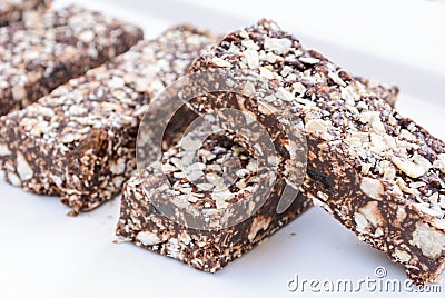 Protein Bars Stock Photo