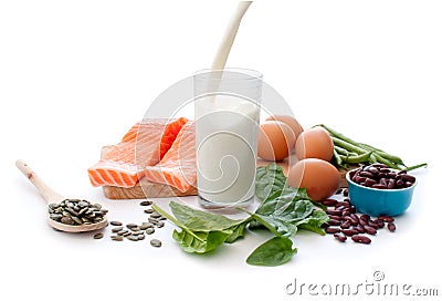 Protein diet Stock Photo