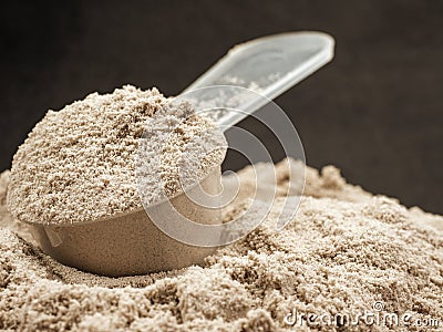 protein powder for diet Stock Photo