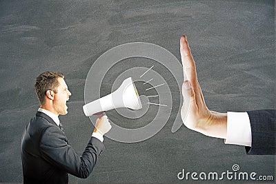 Protest concept Stock Photo