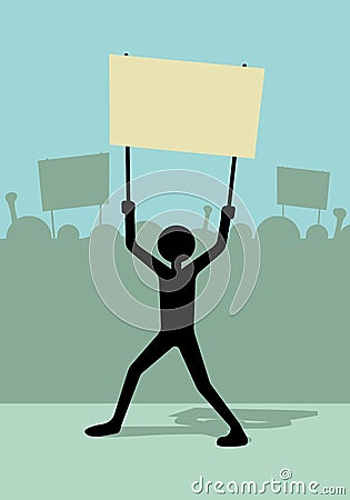 Protest concept Stock Photo