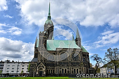 Main church in Moenchengladbach Rheydt Germany Editorial Stock Photo