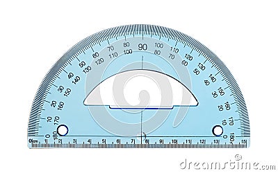 Protractor Stock Photo