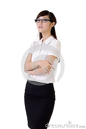 Proud business woman Stock Photo