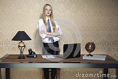 Proud business woman Stock Photo