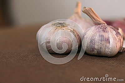 Proven health benefits of garlic Stock Photo